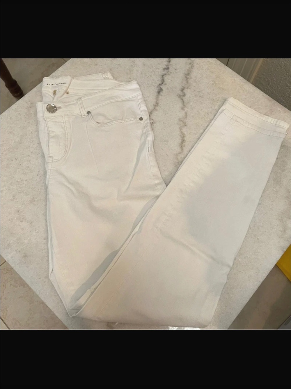 Elie Tahari White Jeans US6